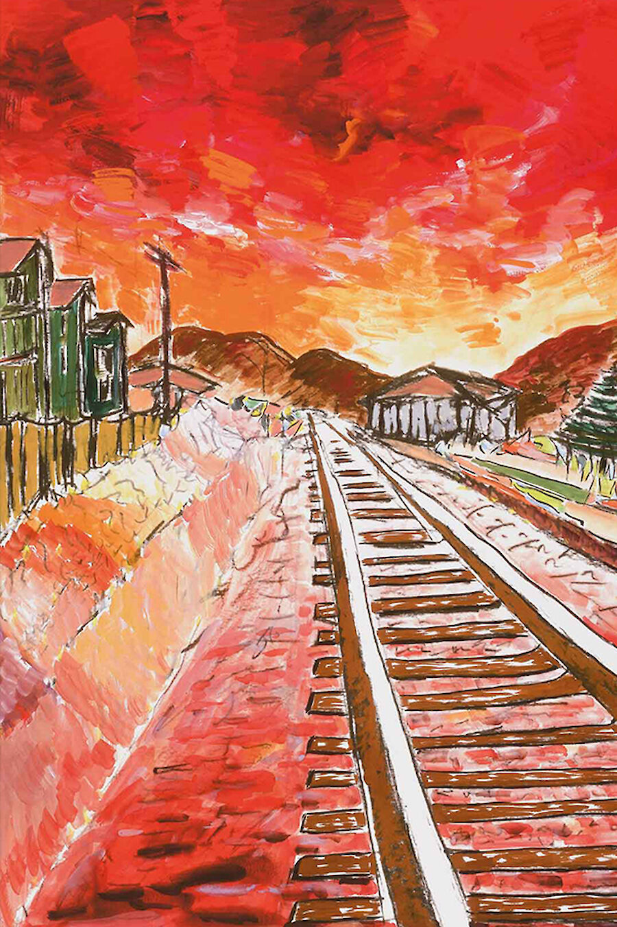 Bild: Bob Dylan Train Tracks